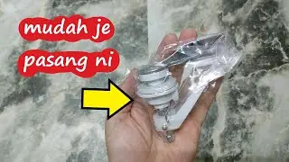 Cara Tukar Cistern Flush Handle Untuk Tandas Duduk