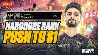NON STOP RANK PUSH TO #1 | CONQUEROR OR WHAT | BGMI LIVE