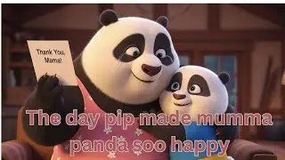 Mama Panda Was TIRED... Then Pip Did THIS!  Pip the Panda
