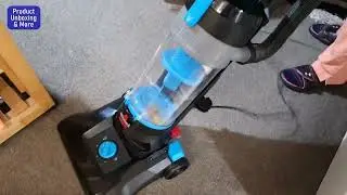 Bissell Power Force Helix Vacuum Cleaner Unboxing, Assembly and First Use