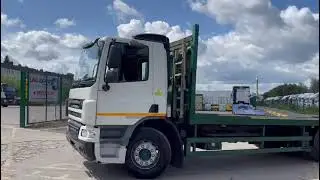 DAF CF75 310 10 Tyre Day Cab Flatbed (YY61 GNK - Law Trucks)