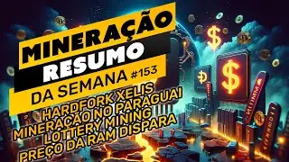⛏️🤟🏻 HARDFORK XELIS | MINERA&Ccedil;AO NO PARAGUAI ACABOU?! | LOTTERY MINING | RESUMO DA SEMANA #153