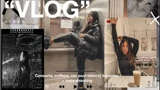 A week in my life (almost) taking coffee Instagram photos (dance) carpool karaoke || Tashietinks