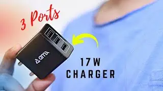 3 Port Fast Mobile Charger AMX XP35 | Very Small & Light Weight