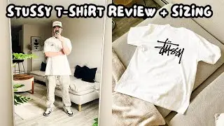 Stussy&nbsp;T&nbsp;Shirt&nbsp;Review&nbsp;- Basic Stussy Tee - Sizing & Fit Guide