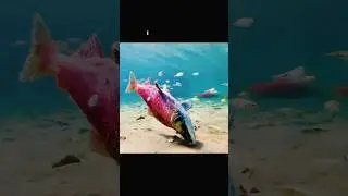 Salmon run - the ultimate sacrifice #animals #fish #rap