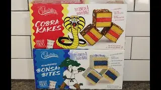 Cakebites: Cobra Kakes & Blueberry Bonsai Bites Review