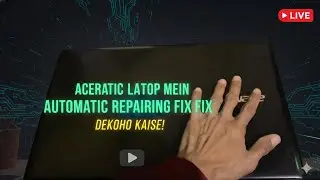 Acer Laptop me Automatic repairing problem Fix || Acer Laptop Main Bas kaise on￼ 2026