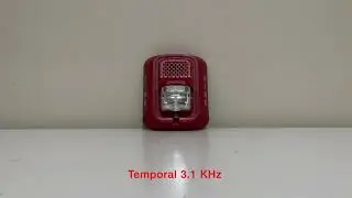 System Sensor P2RL All Tones/Codings