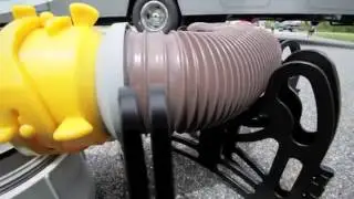 Sidewinder RV Sewer Hose Support