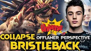 TS. Collapse Bristleback The Offlane - Team Spirit VS Cloud9 Fissure Universe: Eps 3 2024 #collapse