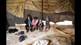 The Misery of Winter for Displaced Syrian Families
