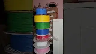 Sind das zu viele Filamentrollen&hellip; oder normal? 😅#filament #3ddruck