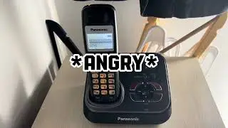 Panasonic Talking CallerID (1st Generation) Saying funny things #4 [Read Description]