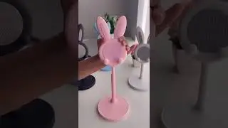 Cute Bunny Rabbit height adjustable Phone holder #aesthetic #products #shopping #mobileholder #fancy
