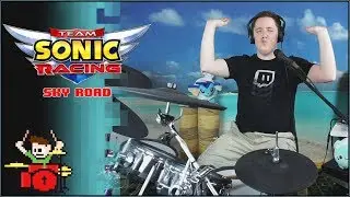 Team Sonic Racing - Sky Road On Drums!