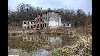 Abandoned castle (Chateau Marteau) Belgium Feb 2023 (urbex lost places haunted spooky creepy Belgi&euml;)