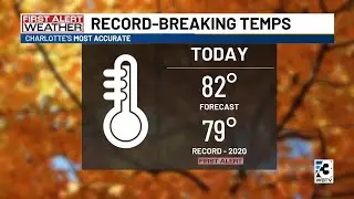 First Alert To Record-High Temperatures For Wednesday