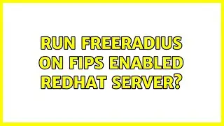Run FreeRADIUS on FIPS enabled Redhat server?