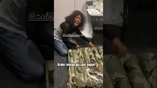 Drake reveals his coat maker!🔥