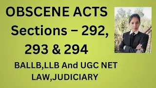 OBSCENE ACTS Sections &ndash; 292, 293 & 294 IPC , Section 292 ipc, section 293 ipc , section 294 ipc