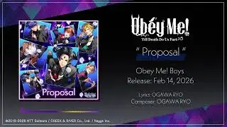 Obey Me! Till Death Do Us Part: Proposal | Official Teaser Trailer