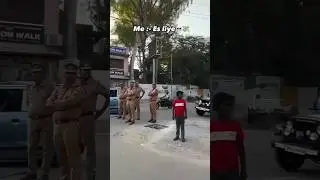 Kro Check ✅ Police Reaction on Modified Splendor #splendormodified #modifiedsplendor #modificition