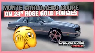 $40K FOR SALE | CRAZY #gbody MONTE CARLO #aerocoupe | 24&rdquo; #forgiato #wheels