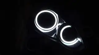Led Angel Eyes Kia Ceed by TAU tech  Полный обзор