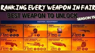 Best weapons to unlock in fair | Ranking weapons in fair - Gods of boom season 15