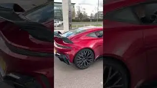 NEW Aston Martin V12 Vantage unleashed on the road! #shorts