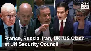 FULL DEBATE: UN Security Council Rejects Russia-China Resolution to Delay Iran Sanctions | AC1G