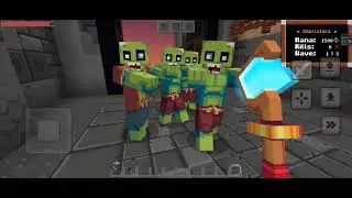 Grave danger map in Minecraft | Fighting 100 zombies |#minecraft#raistar#totalgaming  #gaming#b2k 