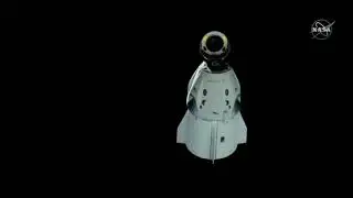 SpaceX Crew Dragon - Undocking, deorbit, and splashdown of from the ISS     03/08/2019