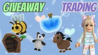 Adopt Me Giveaway & Trading / FLY potion, Magic door, pets  & more / ROBLOX (Jun 19)
