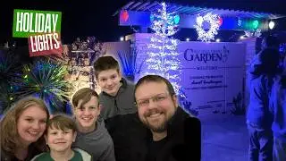 Holiday Lights in the Desert?! 🎄 Red Hills Desert Garden | St. George, Utah