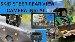 Установка камеры заднего вида на Bobcat Skid Steer