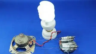 New Free Energy Generator using plug,Speaker large Technology Idea Project 2019