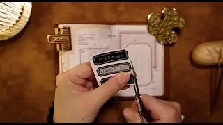 다꾸 ASMR | 노트 마지막장 간단히 꾸미고 다꾸 몰아보기 | Scrapbooking | 手帳をデコる