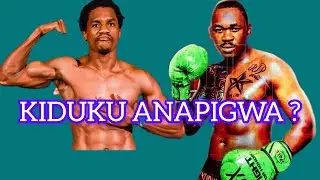 TAZAMA HAPA TWAHA KIDUKU ANAPIGWA, HAMUWEZI MWAKINYO KWA NGUMI AFANYE MAZOEZI!!!