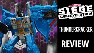 Transformers Siege WFC Thundercracker Review