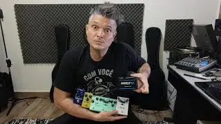 UNBOXING Novos Pedais e Pedaleira (Landscape Audio) Bass Pedalboard #reaction