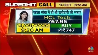 HCL Tech stock recommendation by our Sr Research Analyst, Mrs Kavita Jain on CNBC Awaaz