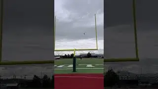 Tommy Practicing Field Goals