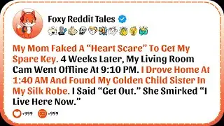 [FULL STORY] My Mom Faked A &ldquo;Heart Scare&rdquo; To Get My Spare Key. 4 Weeks Later, My Living Room Cam...