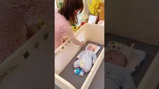 🔥Safe Newborn Bedside Crib for Easy Night Feeding 👶✨ #3326 @sovorsgadget