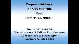 53835 McBride Road, Homer, AK 99603