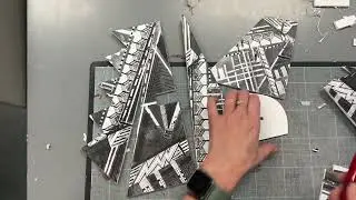 Vorticism Sculpture for yr 11