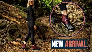 Time to put on the new duck boots | HISEA OOTD Rain Boots