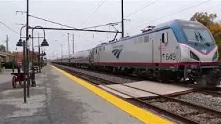 [HD] A155 Perryville Station Stop - November 5, 2017
